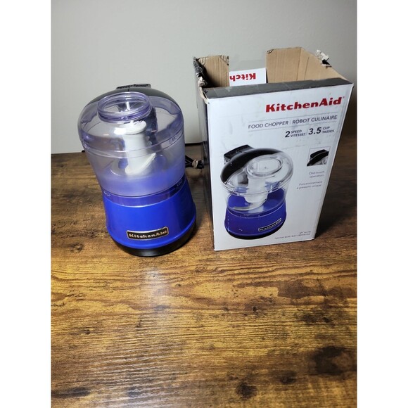 KitchenAid Other - Kitchenaid Empire Blue  3.5 Cup Food Chopper  2 Speed Works